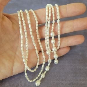 Fresh water Pearl lariat style necklace